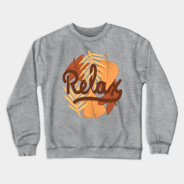 relax Crewneck Sweatshirt by Karyavna